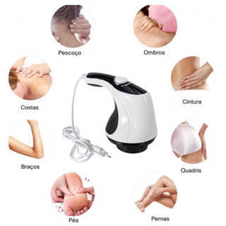 Massageador Elétrico Orbital Drenagem Linfática 360º