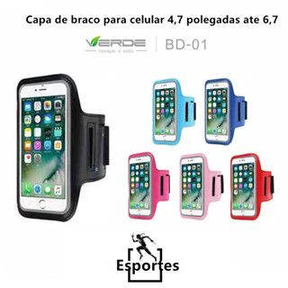 Capa De Braço Suporte Braçadeira Celular Corrida Academia