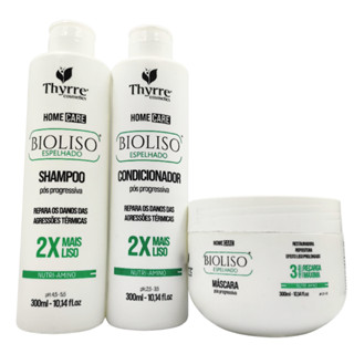 Kit Tratamento e Hidratação Capilar Linha Thyrre Home Care Pós Progressiva 300ml