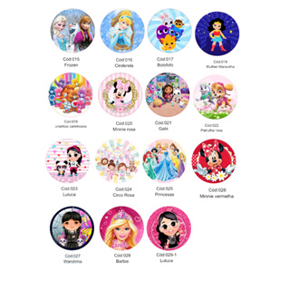 30 Adesivos para Lembrancinha 5x5 - Qualquer Tema com Nome em Oferta na Shopee