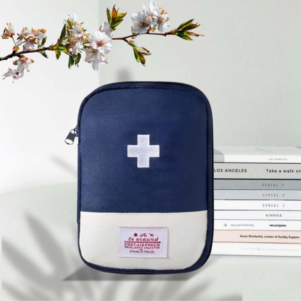 Kit Médica De Primeiros Socorros Portátil  Útil Mini Medicina Saco De Armazenamento De Emergência