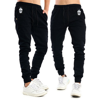 Calça Jogger Masculina Sarja Com Punho Elastico Top