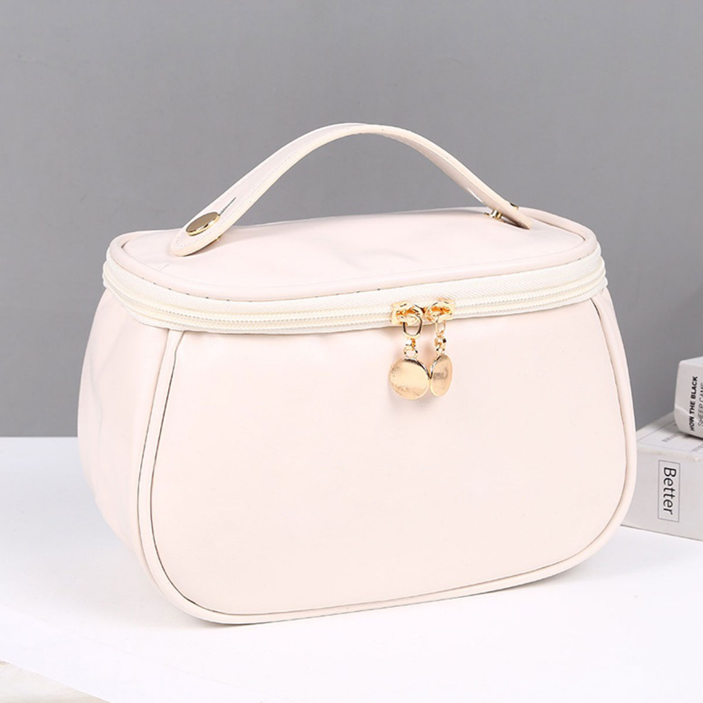 Bolsa Necesseire de Maquiagem à prova d'água de grande capacidade Multicompartimentos versão coreana Su em Oferta na Shopee