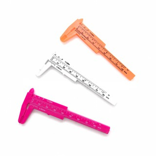 Kit 12 Paquimetro Pequeno Para Sobrancelhas 8cm