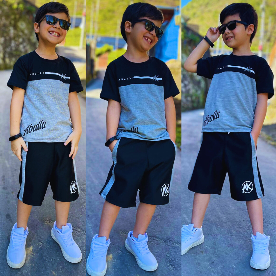 Roupa infantil masculina natal conjunto juvenil lançamento todos os tamanhos