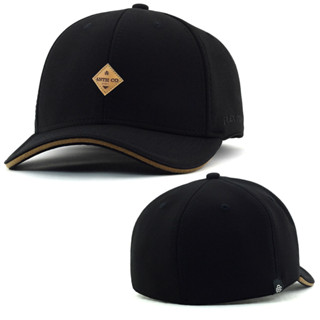 Boné Anth Co. Must Preto Aba Curva Fechado Com Elástico