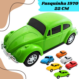 Miniatura Fusca anos 70 Fusquinha Carrinhos Fuskinha Fuka Colorido Coleção Brinquedo infantil presente Diverplas Opala Caravan SS Presente Crianças Meninos Aniversário Natal Dia das Crianças