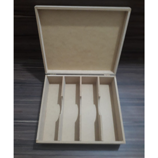 CAIXA PORTA TALHER 29X25X9 6MM DOBRADIÇA em Oferta na Shopee