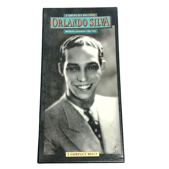 Estojo Box Orlando Silva Capricho Do Destino 3 Cds E Livreto