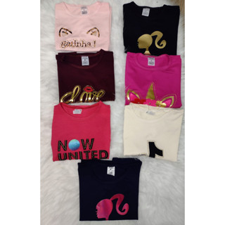Blusinha Baby Look Infantil Menina