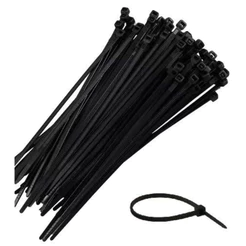 1.000 Cinta Plastica 10 Cm Abracadeira De Nylon Fita Hellerman Enforca Gato