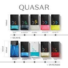 Quasar O Boticario 100ml (Grafite, Ice, Brave, Fire, Evolution, Surf, Rush) escolha a fragrância.
