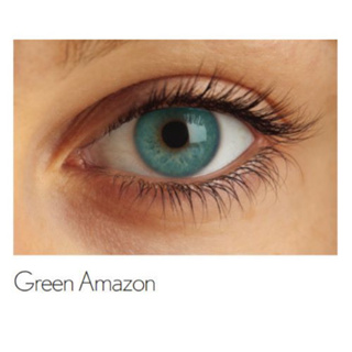 lentes de contato colorida sem grau cor green Amazon