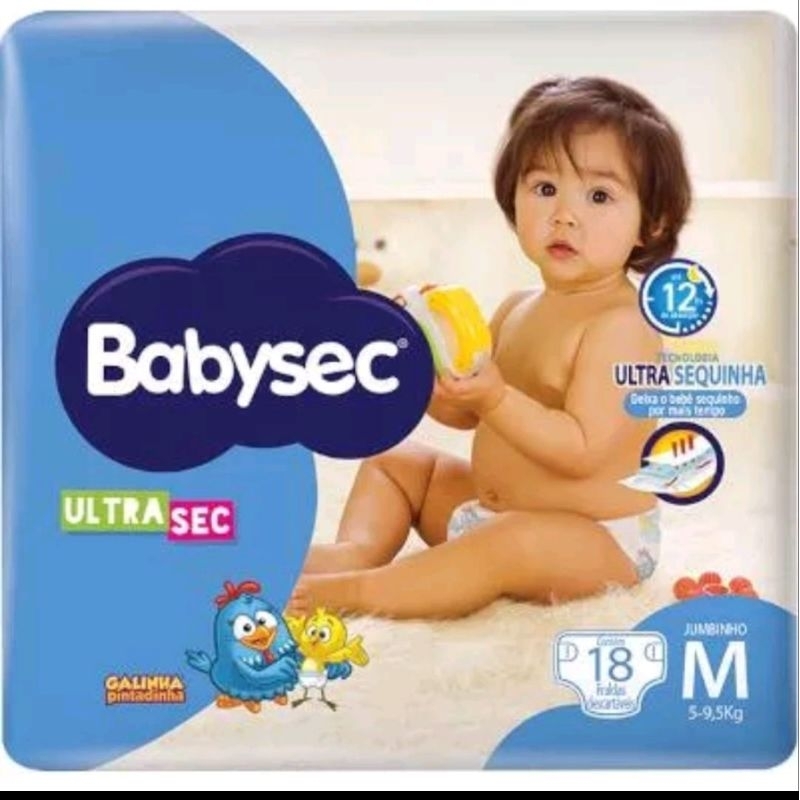 fralda descartável da marca babysec