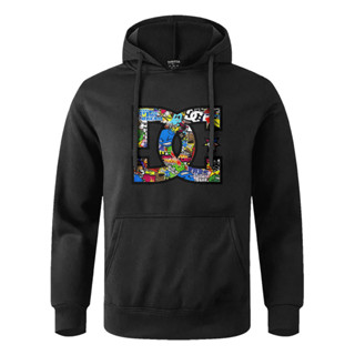Blusa De Moletom DC Shoes Colorido Casaco De Inverno Tecido Grosso