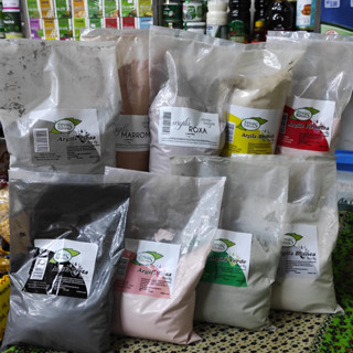 ARGILA FACIAL (Ervas Raízes) [ escolher 1k ou kit com 2 kg ou kit com 3 kg ou kit com 4 kg ] em Oferta na Shopee