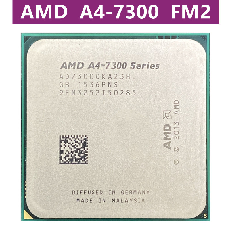 Processador Amd A4-7300 Série 7300 Dual Core Max Turbo 4.0 FM2