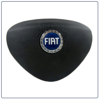 BOTAO ACIONADOR DA BUZINA FIAT ANTIGO (LOGO AZUL)