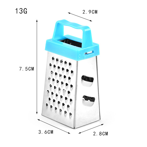 10 Peças Mini Ralador De Aço Inox Com Ralador De Alho Processador Cozinha Promoção