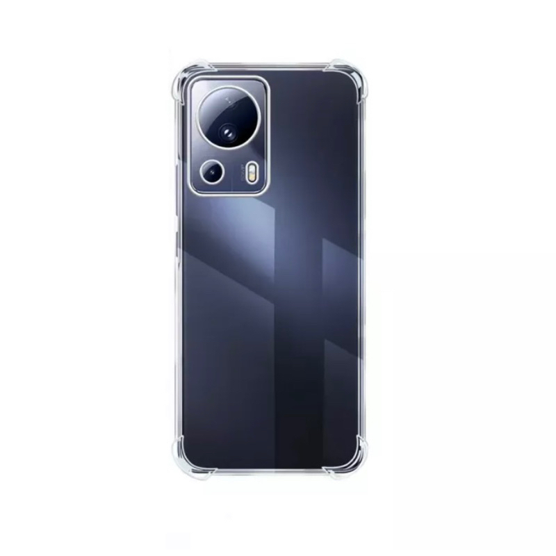 Kit 2X1 Xiaomi Mi13 Lite -Película Frontal Ceramica 3D + Capa Capinha Transparente Anti Impacto