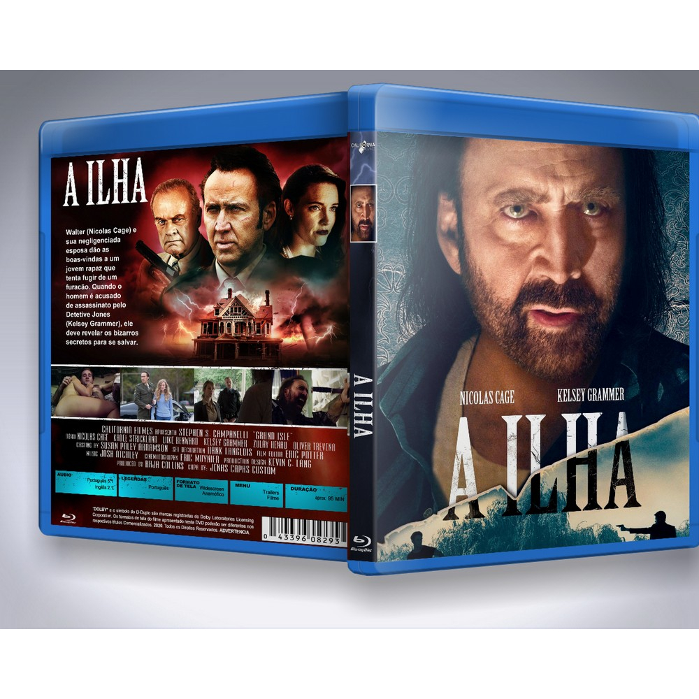 Blu-ray: A Ilha - Nicolas Cage [PERSONALIZADO]