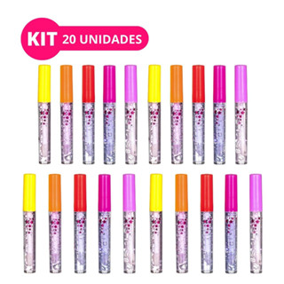 Kit 20 Gloss Brilho Labial Tutti-fruit Bfashion Bella Femme