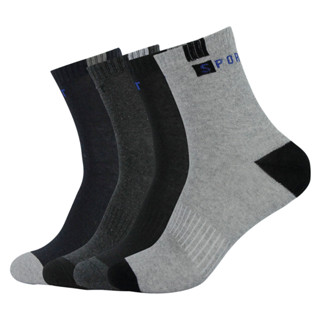 Kit 12 Pares Meia masculina Adulto Longo sporte Meias finas que absorvem o suor dos homens Meias masculinas de malha esportiva respirável da moda Alfabeto esporte