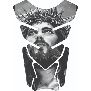 Protetor Para Tanque Moto Tankpad Resinado Universal Modelo Jesus Cristo e Gospel Varios Modelos em Oferta na Shopee