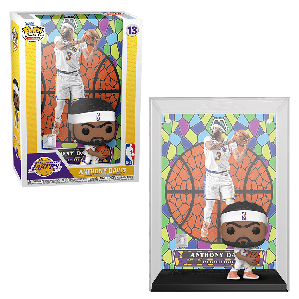 FUNKO POP TRADING CARDS NBA LA LAKERS - ANTHONY DAVIS 13 NOVO ORIGINAL