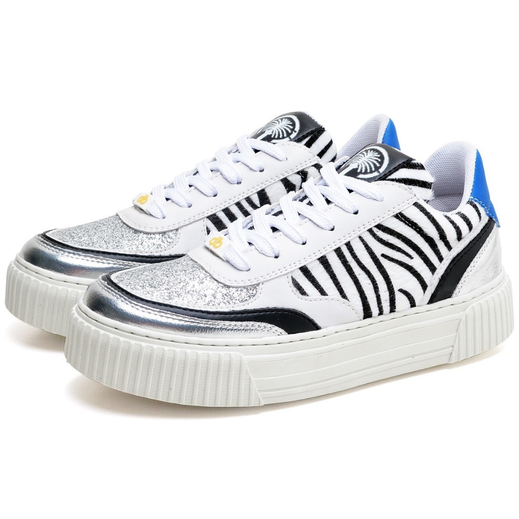 Tenis Feminino Dubuy Street Animal Print Zebra Aurora 039FG em Oferta na Shopee