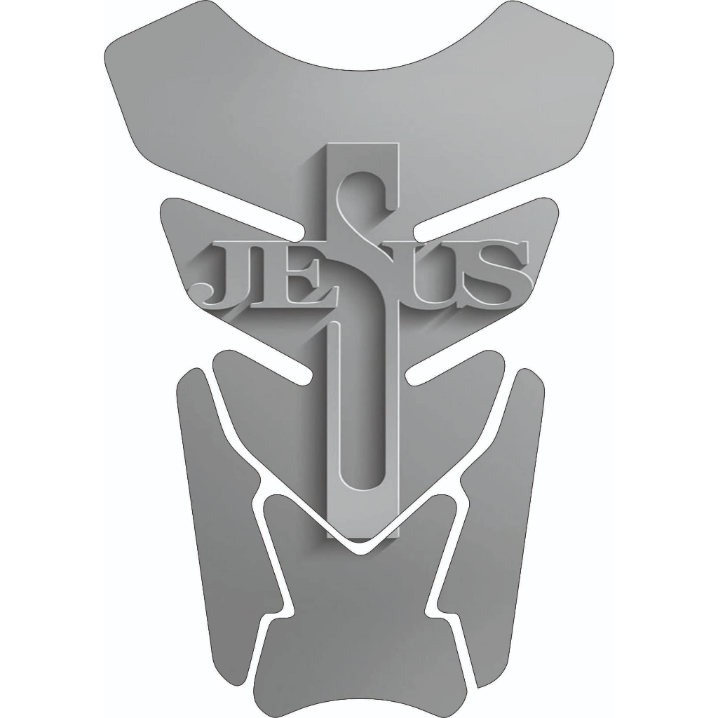 Protetor Para Tanque Moto Tankpad Resinado Universal Modelo Cruz J Gospel Varios Modelos 2463