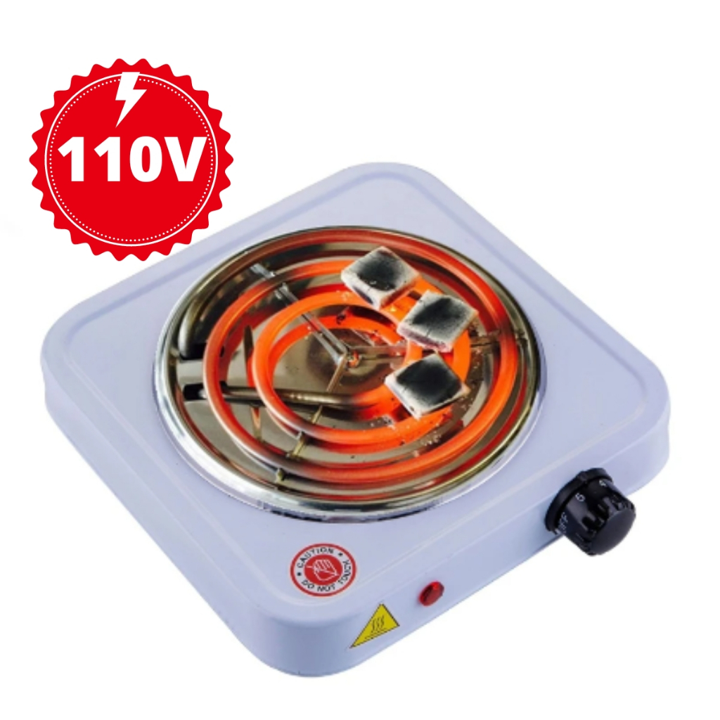 Fogão Cooktop 110v 1 Boca Fogareiro Elétrico 10000Watts P/ Qualquer Tipo de Panela Portátil Cabe em Qualquer local
