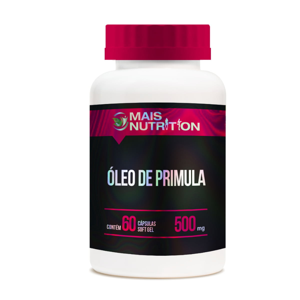 Óleo De Prímula 500mg MAIS NUTRITION - Auxilia na TPM Para Mulheres