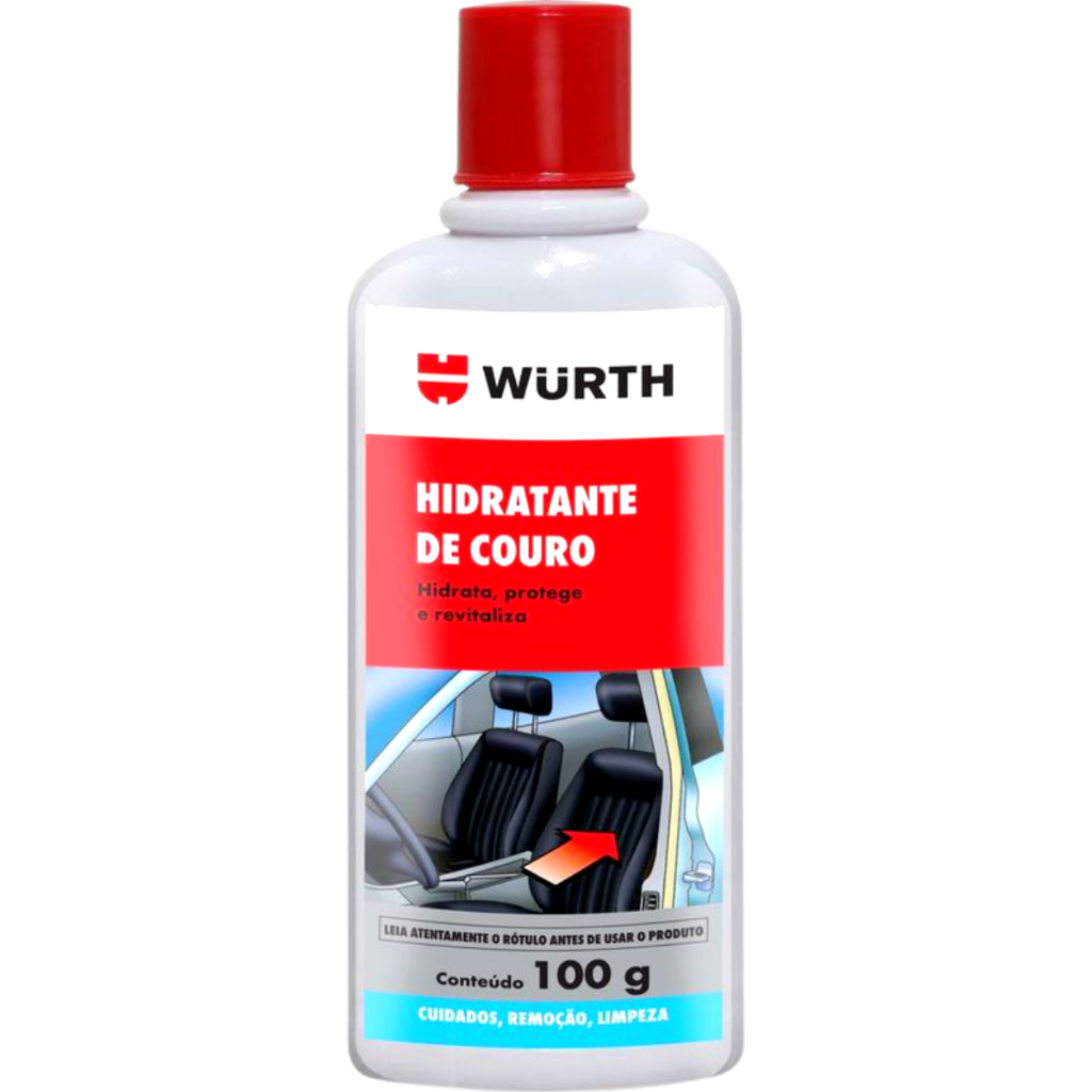 Hidratante Embelezador de Banco Couro Automotivo 100ml Wurth - Spare Parts and Accessories for Vehicles