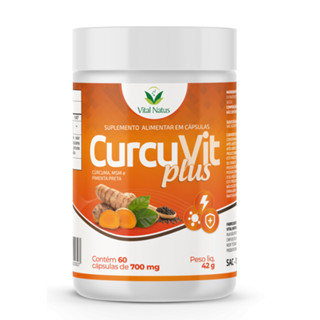 Curcuma + Pimenta Negra + MSM (Circuvit Plus 60 cápsulas)