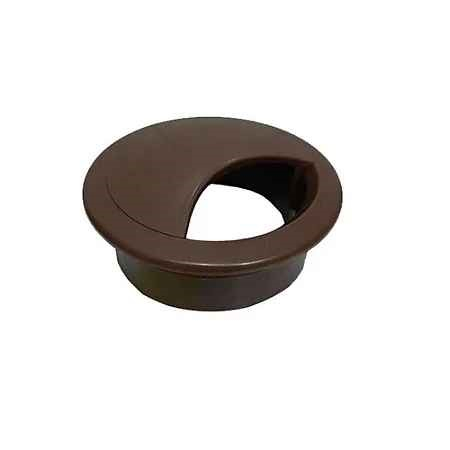 Passa Fio Cabo Mesa Computador O 46mm Marrom - 1 Unidade