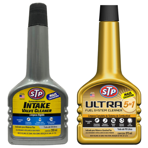 Intake Valve Cleaner Stp Aditivo + Aditivo Ultra 5 Em 1 Stp
