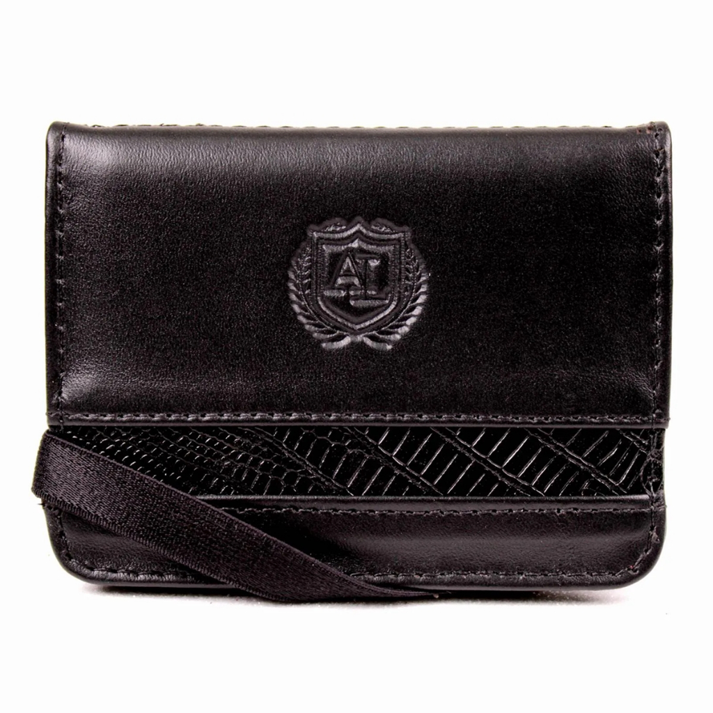 Carteira Slim de Couro Anti Furto com Elástico 364