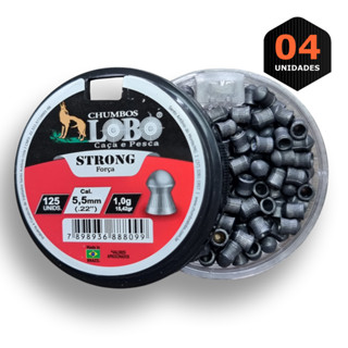 Kit 4 cx Chumbinhos Strong 5.5 mm - 500 unidades