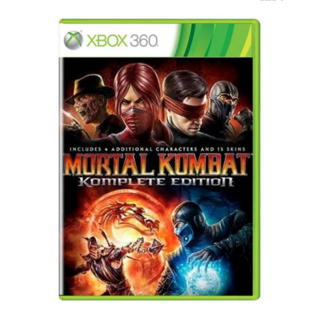 Mortal Kombat Komplete Edition em Porugues Xbox 360 em Oferta na Shopee