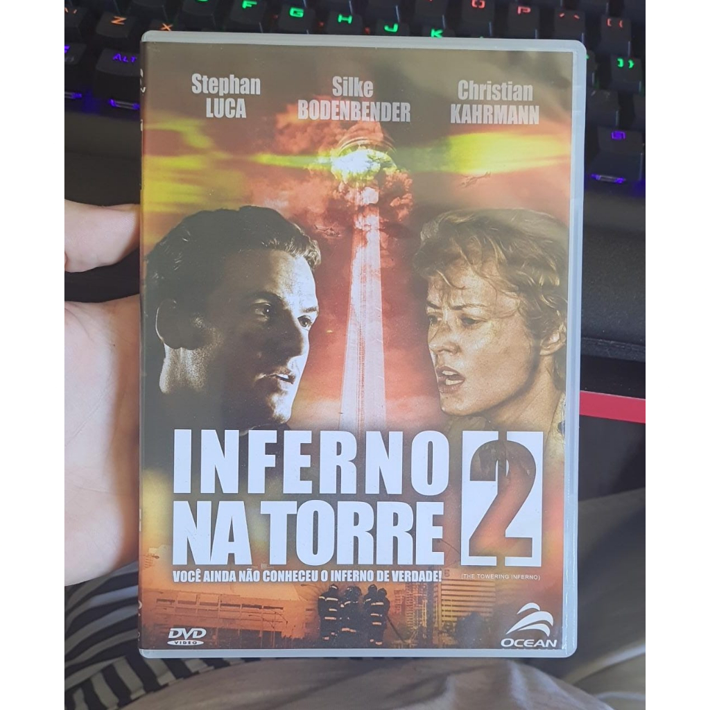 DVD Inferno na torre 2 (Stephan Luca)