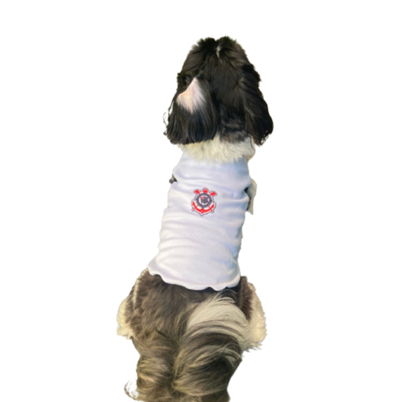 Roupa para pet Camiseta /Regata pet time  futebol cachorro torcedor pet verão  Camisa campeonato