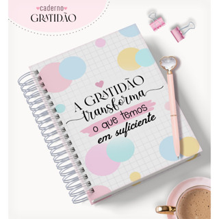 Caderno da Gratidão e hoponopono