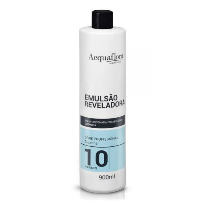 Emulsão Reveladora Acquaflora 10vol 900ml (Água Oxigenada)