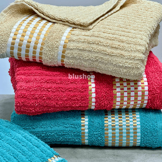 kit 3 Toalhas de Banho Banhão Luxo Tokio Gigante Canelada 140x75cm Banhão em Oferta na Shopee