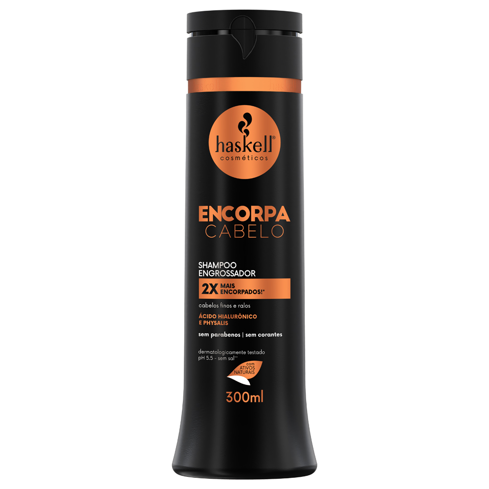 Shampoo Engrossador Encorpa Cabelo 300ml Haskell