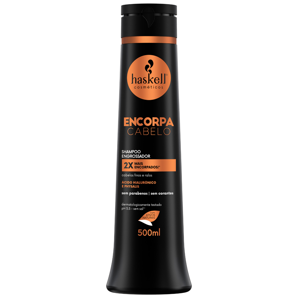 Shampoo Engrossador Encorpa Cabelo 500ml Haskell