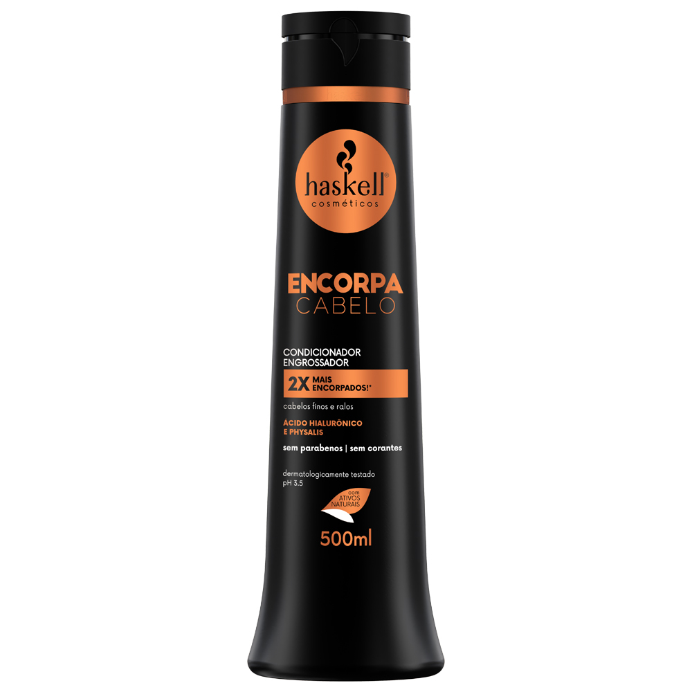 Condicionador Engrossador Encorpa Cabelo 500ml Haskell