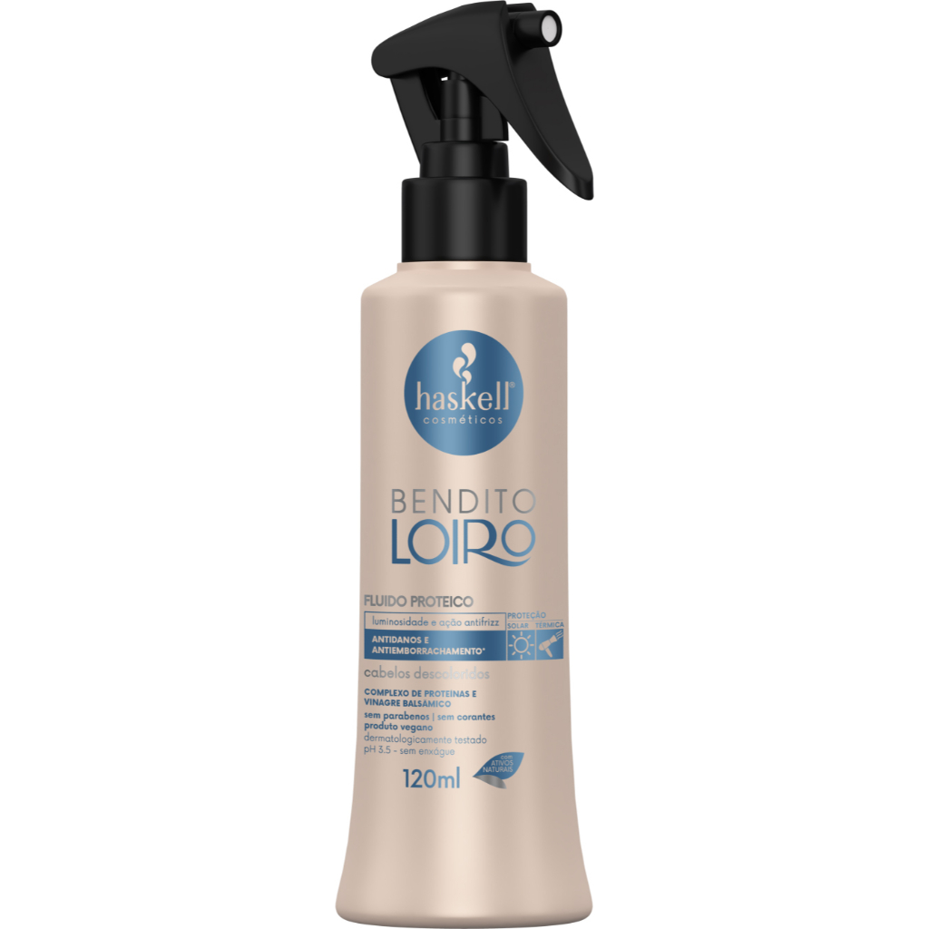 Fluido Proteico Bendito Loiro 120ml Haskell