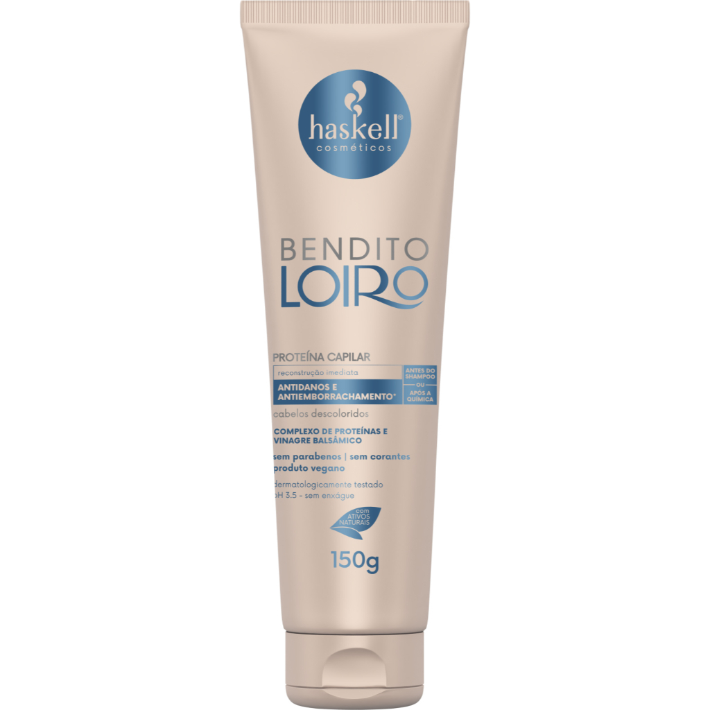 Proteina Capilar Bendito Loiro 150g Haskell